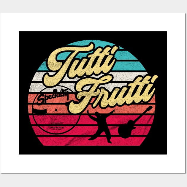 Little Richard - Tutti Frutti Wall Art by karutees